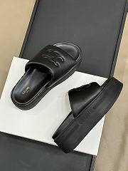 Celine Black Slides - 2