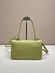 Prada Soft Sound Medium Shoulder Bag Green 28x16x10cm - 2