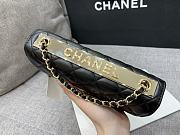 Chanel Woc Wallet Chain Black Lambskin Gold 19x12x3cm - 4