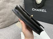Chanel Woc Wallet Chain Black Lambskin Gold 19x12x3cm - 5