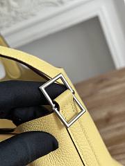 Hermes Picotin Yellow Silver Bag 18x13x9cm - 2