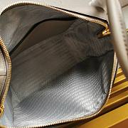 Prada Leather Handbag Grey Bag 25x18x10cm - 4