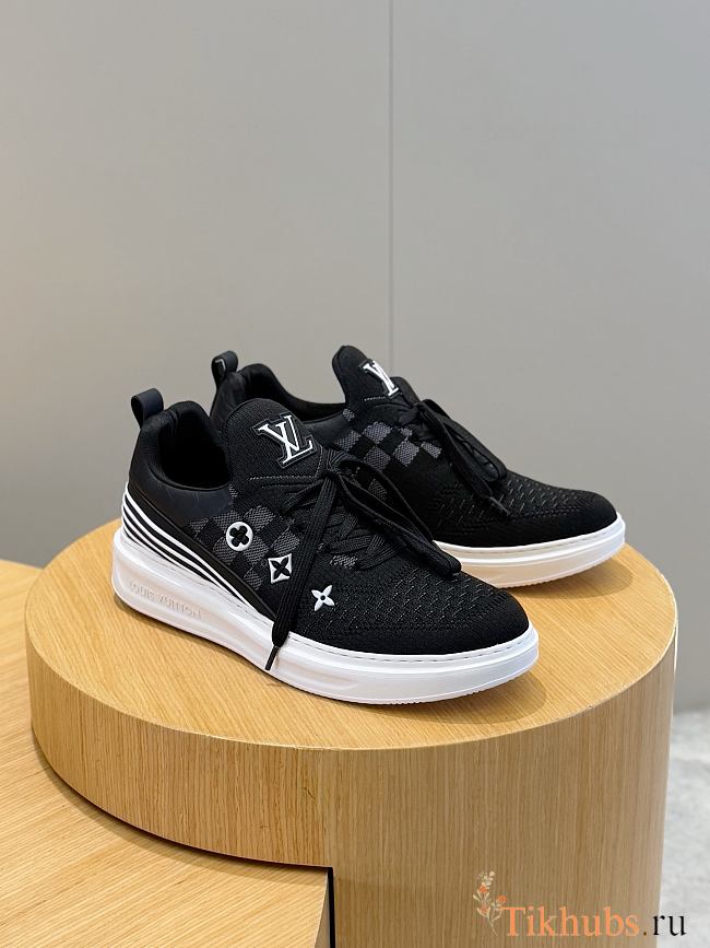 Louis Vuitton LV Black Sneaker  - 1