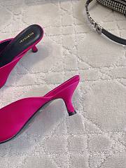 Balenciaga Knife Bow Pink Pumps 5cm - 4