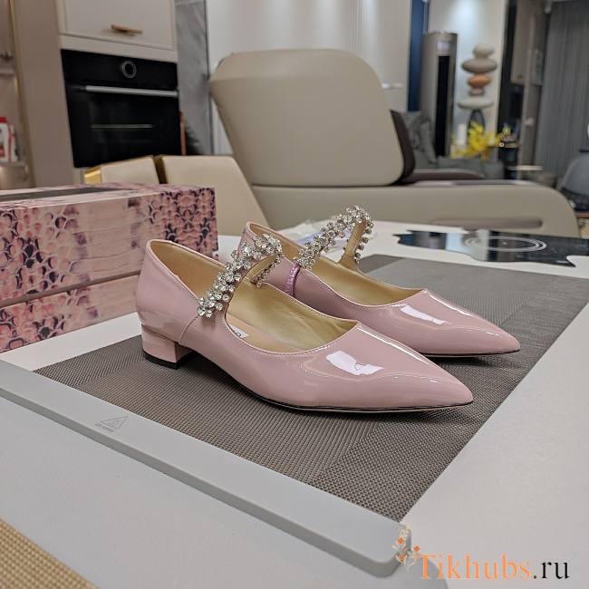 Jimmy Choo Bing Pump Flat Macaron Patent Leather - 1