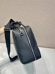 Prada Black Leather Work Bag 40x28.5x16cm - 5