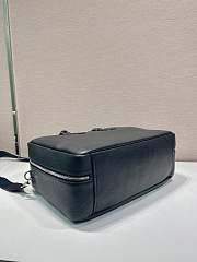 Prada Black Leather Work Bag 40x28.5x16cm - 2