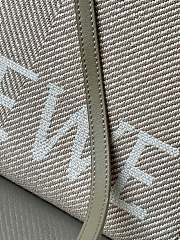 Loewe Medium Font Tote Jacquard Canvas 30x15x10cm - 4