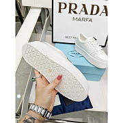 Prada Downtown Bold Leather Platform Sneakers - 2
