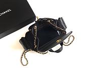 Chanel 25s Backpack Black 25x23x13cm - 3