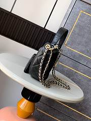 Chanel Clutch With Chain Black 22x15x6cm - 3
