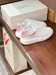 Alexander McQueen White Pink Sneaker - 3