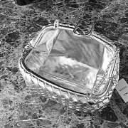 Bottega Veneta Lauren 1980 Clutch Silver 31cm - 2