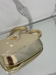 Prada Cleo Bag Gold 22x18.5x4.5cm - 6