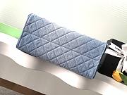 Chanel Medium Cruise 25C Bag Blue Denim Hobo 40x30x15cm - 4