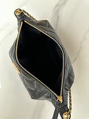 Chanel Large Hobo Bag Lambskin Gold Black 32x20x6cm - 5