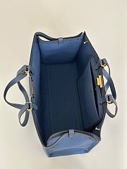 Fendi X-Tote Canvas Bag Blue Shopper Blue 41x16x29.5cm - 2