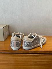 Golden Goose Superstar Glitter Leather Low-Top Sneakers - 5