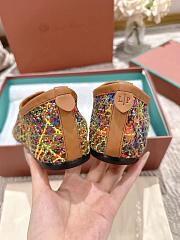 Loro Piana Floaty Flat Loafer Microfibre Resort Multicolor - 5