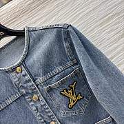 Louis Vuitton LV Denim Blue Jacket - 3