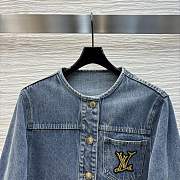 Louis Vuitton LV Denim Blue Jacket - 2