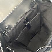 Gucci Large Jumbo GG Backpack Grey Black 41x34x12cm - 2