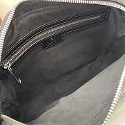 Gucci Small Jumbo GG Crossbody Bag Grey Black 23x19x9.5cm - 3