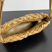 Bottega Veneta Kalimero Cha-Cha Bag Beige 28.5x15x6cm - 6