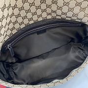 Gucci Medium GG Crossbody Bag With Web Beige 36x25x12cm - 2