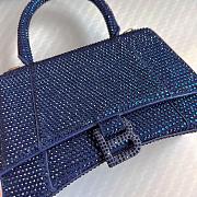 Balenciaga Small Hourglasse Bag Blue 23x10x24cm - 2