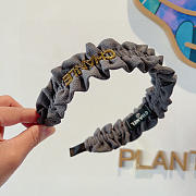 Chanel Grey Headband - 3