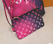 LV Neverfull Midnight Fuchsia 31x28x14cm - 5