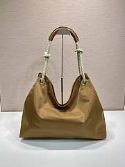 Prada Mariner Large Re-Nylon Brandy Shoulder Bag 48x39cm - 2