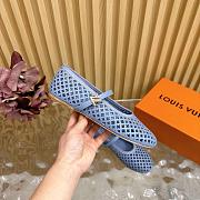 Louis Vuitton LV Romy Flat Ballerina Blue - 5