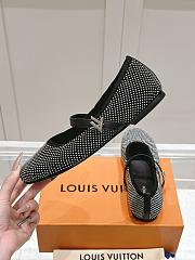 Louis Vuitton LV Romy Flat Black Ballerina - 5