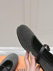 Louis Vuitton LV Romy Flat Black Ballerina - 3