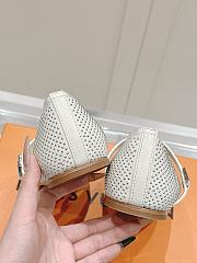 Louis Vuitton LV Romy Flat White Ballerina - 5