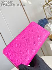 Louis Vuitton LV x TM Zippy Wallet Pink 19.5x10.5x2.5cm  - 5