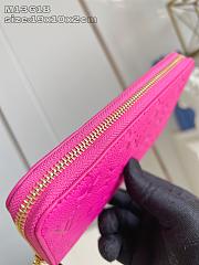 Louis Vuitton LV x TM Zippy Wallet Pink 19.5x10.5x2.5cm  - 2