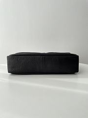 YSL Calypso Large Grained Lambskin Black 38x22x12cm - 4
