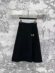 Louis Vuitton LV Anchor Button A-Line Skirt  - 1