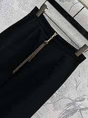 Louis Vuitton LV Anchor Button A-Line Skirt  - 4