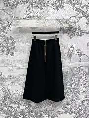 Louis Vuitton LV Anchor Button A-Line Skirt  - 2