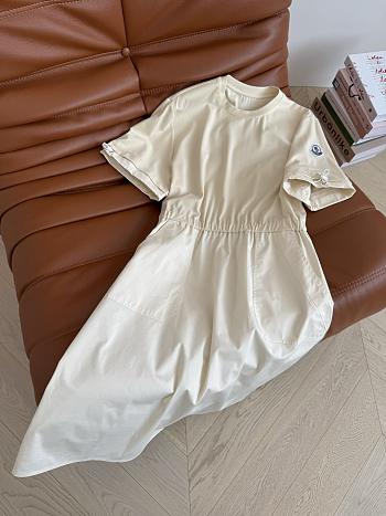Moncler White Dress