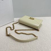 Celine Wallet On Chain Margo Green 19.5x12x4cm - 4
