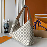Louis Vuitton LV Slouchy MM White Damier 40x31x11cm - 2