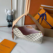 Louis Vuitton LV Slouchy PM Bag White Damier 33x22x9cm - 3