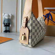 Louis Vuitton LV Slouchy PM Bag White Damier 33x22x9cm - 4