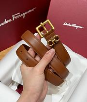 Ferragamo Brown Belt 2.5cm - 3