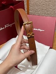 Ferragamo Brown Belt 2.5cm - 2